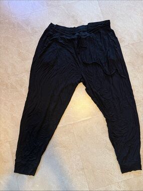 Kindred Bravely Black Drawstring Harem Joggers